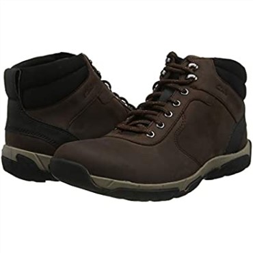 Bota De Media Caña Clarks Grove Hi Ii De Cuero Marrón Para Hombre