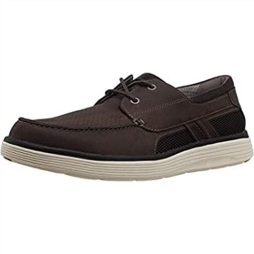 Cuero Marrón Para Hombre Un Morada Mocasines Con Punta Cerrada Clarks