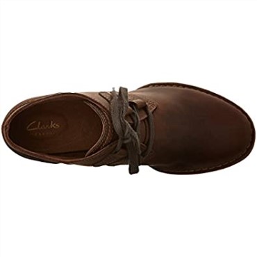 Botas Carleta Lyon De Mujer Clarks De Nobuk Engrasado Marrón