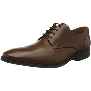 Derbys De Cuero Marrón Tostado De Cuero Tostado De Los Hombres Clarks Gilman Cap