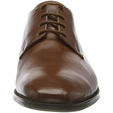 Derbys De Cuero Marrón Tostado De Cuero Tostado De Los Hombres Clarks Gilman Cap