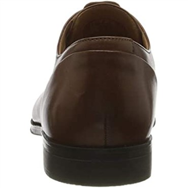 Derbys De Cuero Marrón Tostado De Cuero Tostado De Los Hombres Clarks Gilman Cap