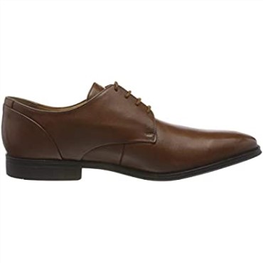 Derbys De Cuero Marrón Tostado De Cuero Tostado De Los Hombres Clarks Gilman Cap
