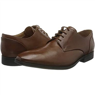 Derbys De Cuero Marrón Tostado De Cuero Tostado De Los Hombres Clarks Gilman Cap