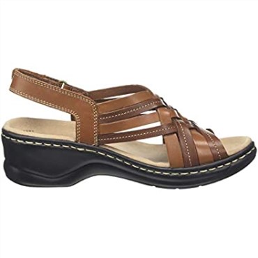 Sandalias Lexi Carmen Sling Back De Mujer Marrón Cuero Marrón Cuero Cuero Marrón Claro