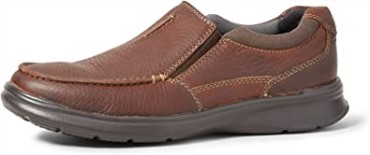 Mocasines Cotrel Free De Hombre En Piel Marron Tabaco Clarks