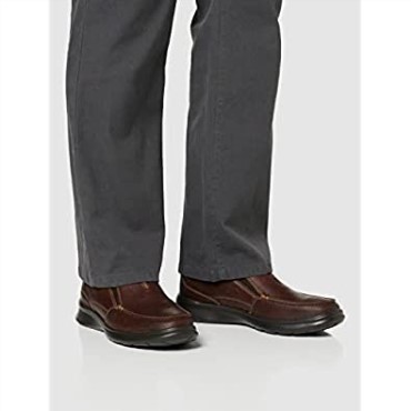 Mocasines Cotrel Free De Hombre En Piel Marron Tabaco Clarks