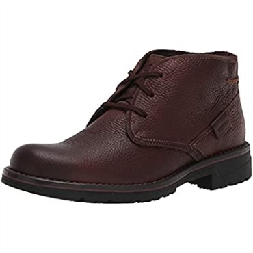 Botas Chukka Impermeables Clarks Morris Peak De Hombre En Piel Marron