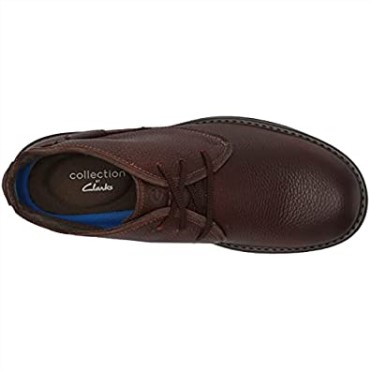 Botas Chukka Impermeables Clarks Morris Peak De Hombre En Piel Marron