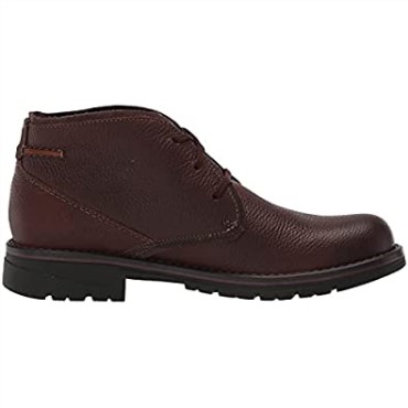 Botas Chukka Impermeables Clarks Morris Peak De Hombre En Piel Marron