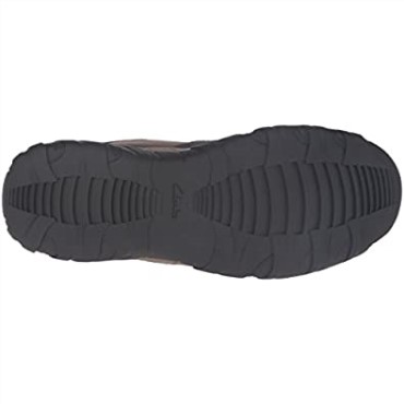 Oxford Clarks Para Hombre En Piel Impermeable Marrón Con Borde Walbeck