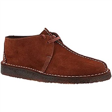 Zapatos Hombre Clarks Desert Trek Ante Burdeos