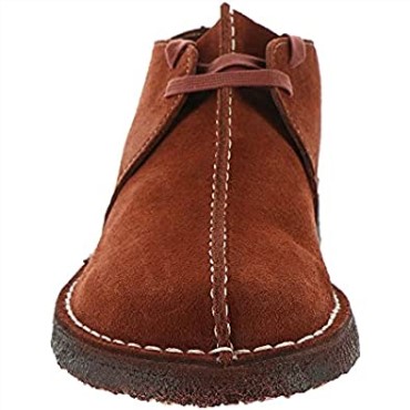 Zapatos Hombre Clarks Desert Trek Ante Burdeos