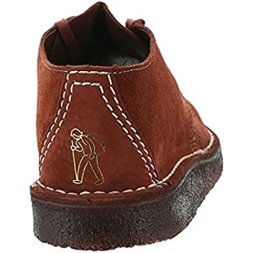 Zapatos Hombre Clarks Desert Trek Ante Burdeos