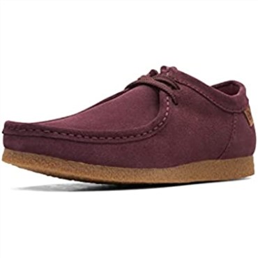 Mocasín De Hombre Clarks Shacre Ii Run De Ante Burdeos
