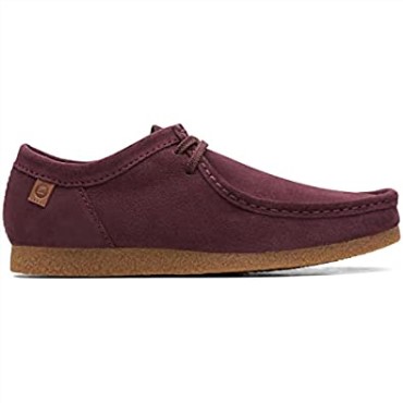 Mocasín De Hombre Clarks Shacre Ii Run De Ante Burdeos