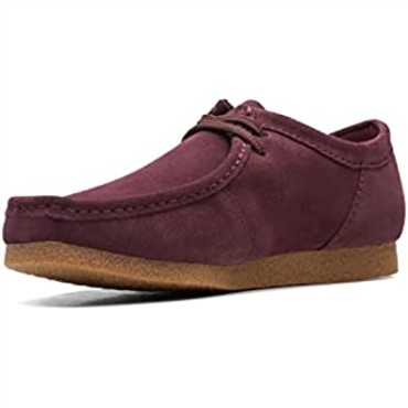 Mocasín De Hombre Clarks Shacre Ii Run De Ante Burdeos
