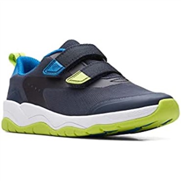 Deportivas C Lowder Race Niño Textil Azul Clarks