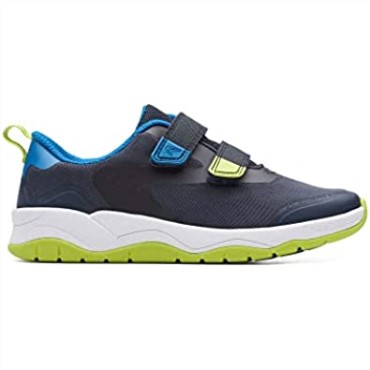 Deportivas C Lowder Race Niño Textil Azul Clarks