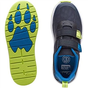 Deportivas C Lowder Race Niño Textil Azul Clarks