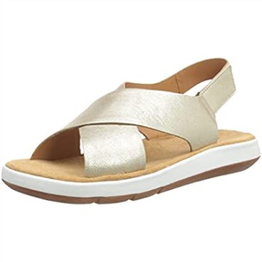 Champagne Lea Jemsa Cross Sandalia Para Mujer Clarks