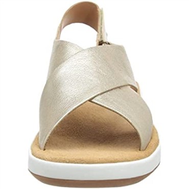 Champagne Lea Jemsa Cross Sandalia Para Mujer Clarks