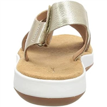 Champagne Lea Jemsa Cross Sandalia Para Mujer Clarks