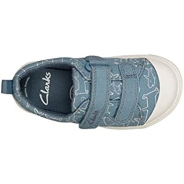 Ciudad Brillante Zapatos De Lona Para Niños Clarks