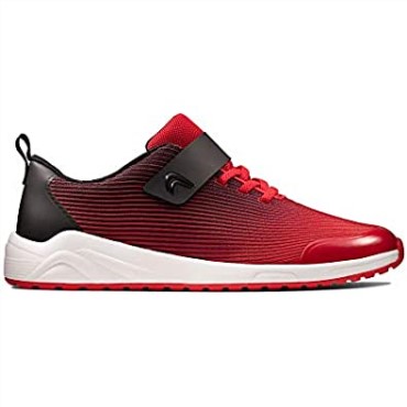Zapatillas De Niño Clarks Aeon Pace Textil Rojo
