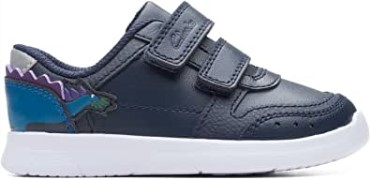 Zapatos De Cuero Clarks Ath Steggy Para Niños Pequeños