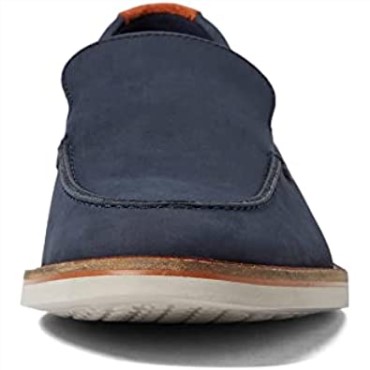 Clarks Atticuslt Borde Azul Marino Nubuck