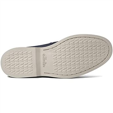 Clarks Atticuslt Borde Azul Marino Nubuck