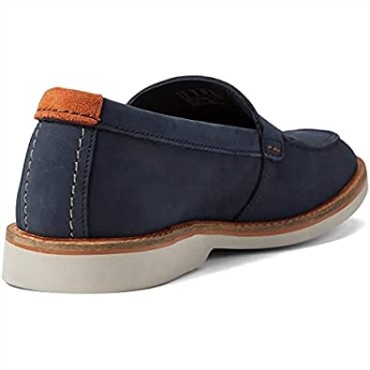Clarks Atticuslt Borde Azul Marino Nubuck