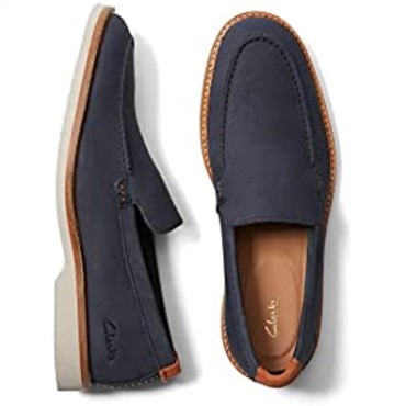 Clarks Atticuslt Borde Azul Marino Nubuck