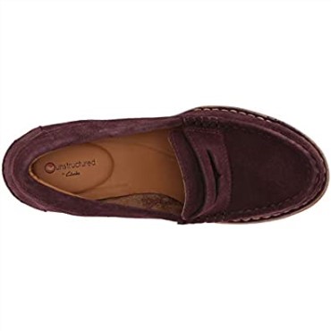 Clarks Berenjena Suede Mujer Carleta Belle