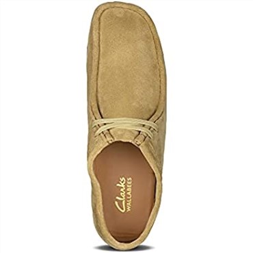 Clarks Beis Wallabee 2 Zapatos De Cordones Hombre Ante Zapatos Low Plasize