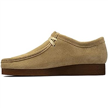 Clarks Beis Wallabee 2 Zapatos De Cordones Hombre Ante Zapatos Low Plasize