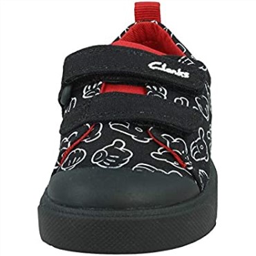 Clarks Black Boys Disney Colección Casual Zapatos Ciudad Guante T