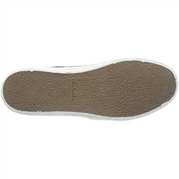 Clarks Roxby Step Mule De Lona Negra Para Hombre