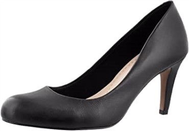 Zapatos De Tacón Con Vestido Carlita Cove Negro De Clarks