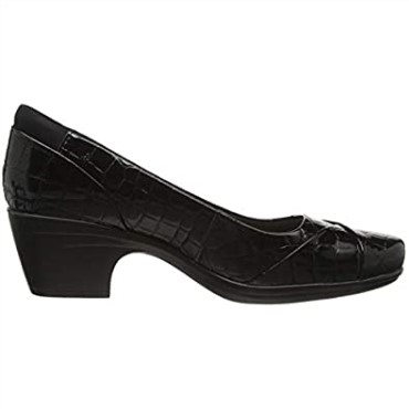 Clarks Black Croc - Zapato De Vestir Para Mujer Emily Alexa Uniform