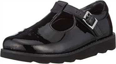 Mocasines Clarks Black Girl's Crown Wish