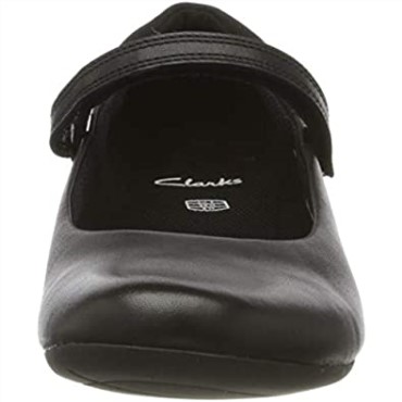 Bailarinas De Niña Clarks Black Scala Sunrise Y