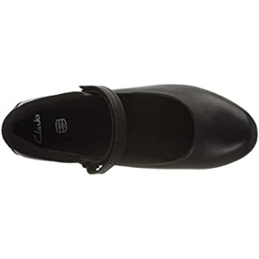 Bailarinas De Niña Clarks Black Scala Sunrise Y