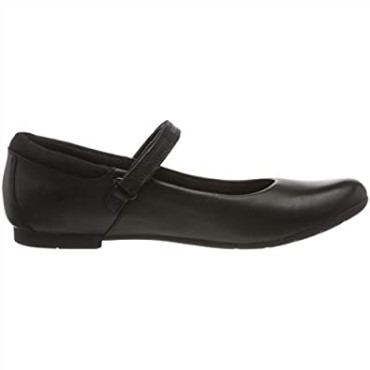 Bailarinas De Niña Clarks Black Scala Sunrise Y