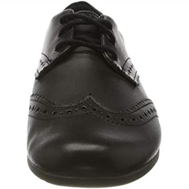 Derby De Encaje Scala De Niña Negro Clarks