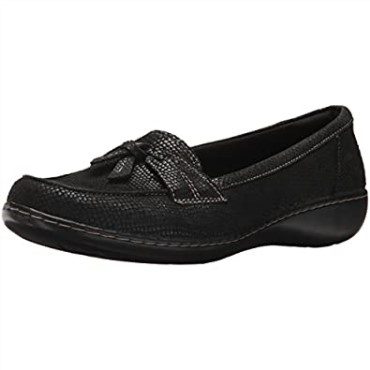 Mocasines Clarks Black Interest Ashland Bubble Para Mujer