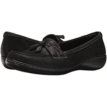 Mocasines Clarks Black Interest Ashland Bubble Para Mujer