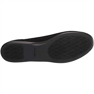 Bailarinas De Mujer Clarks Black Knit Carly Wish