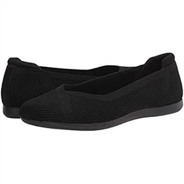 Bailarinas De Mujer Clarks Black Knit Carly Wish